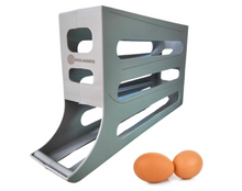 Load image into Gallery viewer, 4-Tier Egg Organizer — Automatic Rolling Dispenser