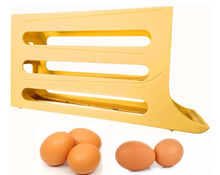 Cargar imagen en el visor de la galería, Organizador de huevos de 4 niveles — Dispensador de rodamiento automático
