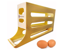 Cargar imagen en el visor de la galería, Organizador de huevos de 4 niveles — Dispensador de rodamiento automático