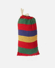 Load image into Gallery viewer, Striped Canvas Hammock — Backyard, Camping & Beach