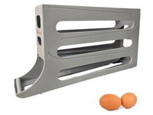 Load image into Gallery viewer, 4-Tier Egg Organizer — Automatic Rolling Dispenser
