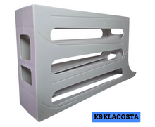 Load image into Gallery viewer, 4-Tier Egg Organizer — Automatic Rolling Dispenser.
