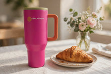 Load and play video in Gallery viewer, 40 oz Insulated Tumbler — Hot or Cold for Hours
